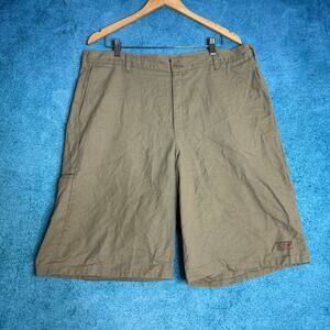 Dickies Utility Work Shorts Mens 40 Tan Vintage Fit 38x12 Made in Honduras